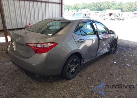 2016 Toyota Corolla Le from USA, damaged, VIN 5YFBURHE9GP434628